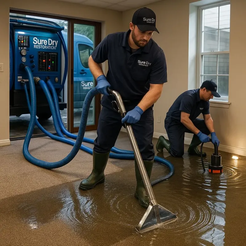 Water Extraction and Removal process in Ridgefield, WA